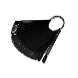 Black tips Display with 48 Tips Colour Pop Sticks Nail Art Display Fan Ring RM Beauty Nails