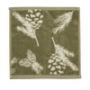Carstens, Inc. Pinecone Rustic Décor Wash Cloth