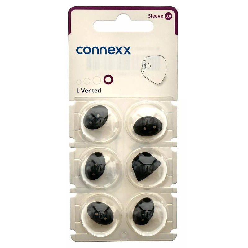 Signia New Signia Connexx Sleeve 3.0 Vented Large, (Formerly Known