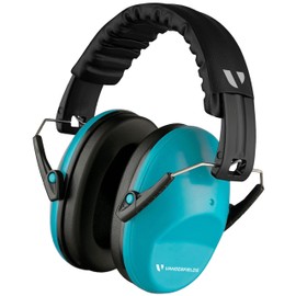 Kids Ear Defenders Children -  Noise Cancelling Headphones Autism - Passive Sound Blocking Earmuffs - Kids Ear Protection Earmuffs for Boys, Girls, Toddlers & Children Age 3-16 Year Old - 20dB NNR
