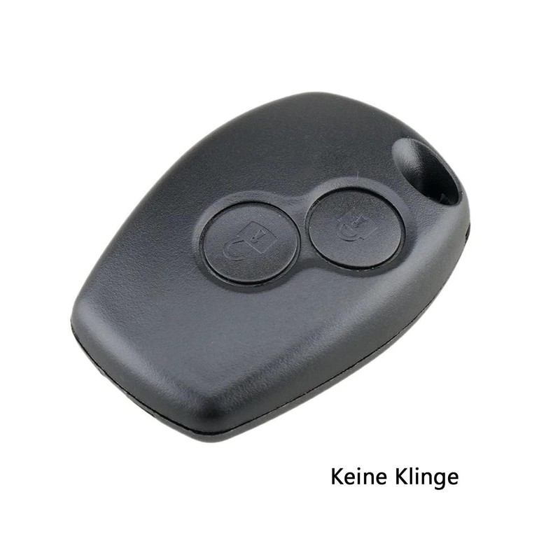 HooRLZ 2 Pieces Key Shell for Renault Twingo Kangoo Clio