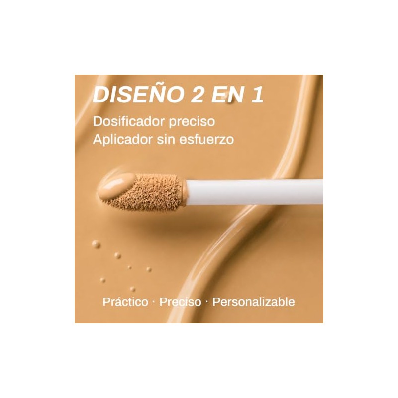 ULTRAMO Base de Maquillaje Líquida, Base y Corrector 2 en