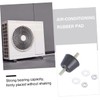 LABRIMP 2pcs Shockproof Base Pads for Air Conditioner Vibration Rubber