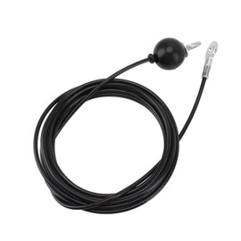 Fitness Pulley Cable, PU Coated Steel Wire Rope Pull Down Cable Replacement Pulley Machine Accessories, Heavy Duty Adjustable Fitness Cable Pulley Attachment for Home Gym (4m/13.1ft)