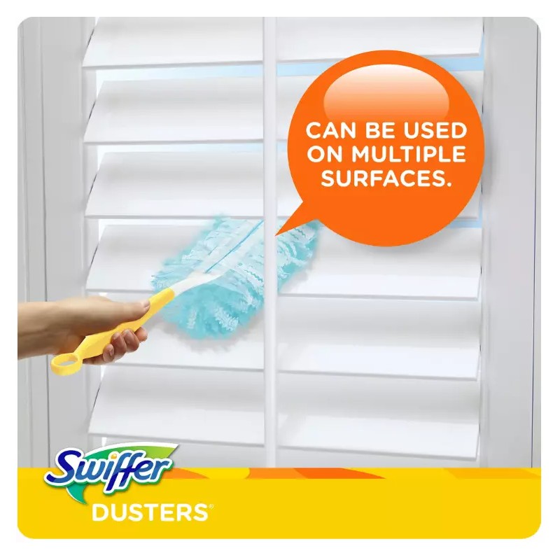 Swiffer Dusters Dusting Kit 1 Handle, 5 Dusters,Multi Surface