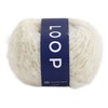 DARUMA 5850 Loop Yarn Extra Thick Col.1 White, 1.1 oz
