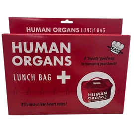 Diabolical DP1293 Human Organs Insulated Lunch Bag for Men - Secret Santa Gifts for Men, Funny Office Gifts, Packed Lunch Bag, Secret Santa Gifts for Work Colleagues, Office Accessories for Men