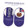CAXUSD Izakaya Mini Sushi Flag Decorative Table Flag for Japanese