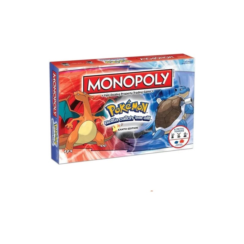 Monopoly Juego De Mesa - Pokémon Kanto Edition