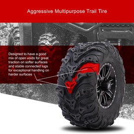 Tusk Mud Force® ATV/UTV Tire 25x8-12 x Set Of 2