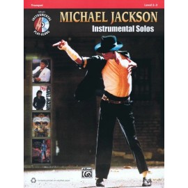 Michael Jackson Instrumental Solos Trumpet Sheet Music Book 000119499