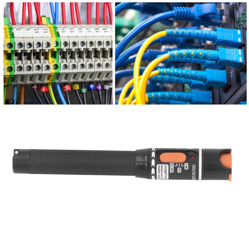 Visual Fault Locator 10km 10mW Optical Fiber Red Light Test