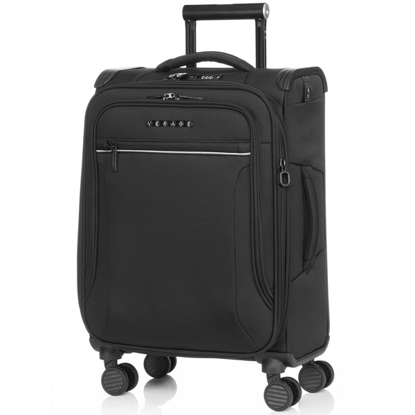 Verage Toledo Carry On Luggage Softside Expandable Suitcase with Spinner