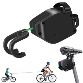 Children's Bicycle Tow Rope | 2.5 m Pull System Load Capacity 500 lbs | Universal Fit | Safe Family Fun