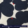 Marimekko 70530-851 Vilya Pouch, Cotton/Dark Blue MINI-UNIKKO VILJA, cotton/dark blue