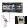 Hilitand DIN Rail Electricity Meter, Industrial Control Components Timer Digital