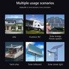 Solar Charge Controller LCD Backlit Display Memory Function Dual USB