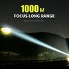 Unbranded 1200000LM LED Flashlight Tactical Light Super Bright Torch USB