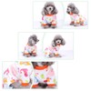 Scheppend 2-Pack Pet Clothes Puppy Cute Pajamas Dogs Cotton Rompers