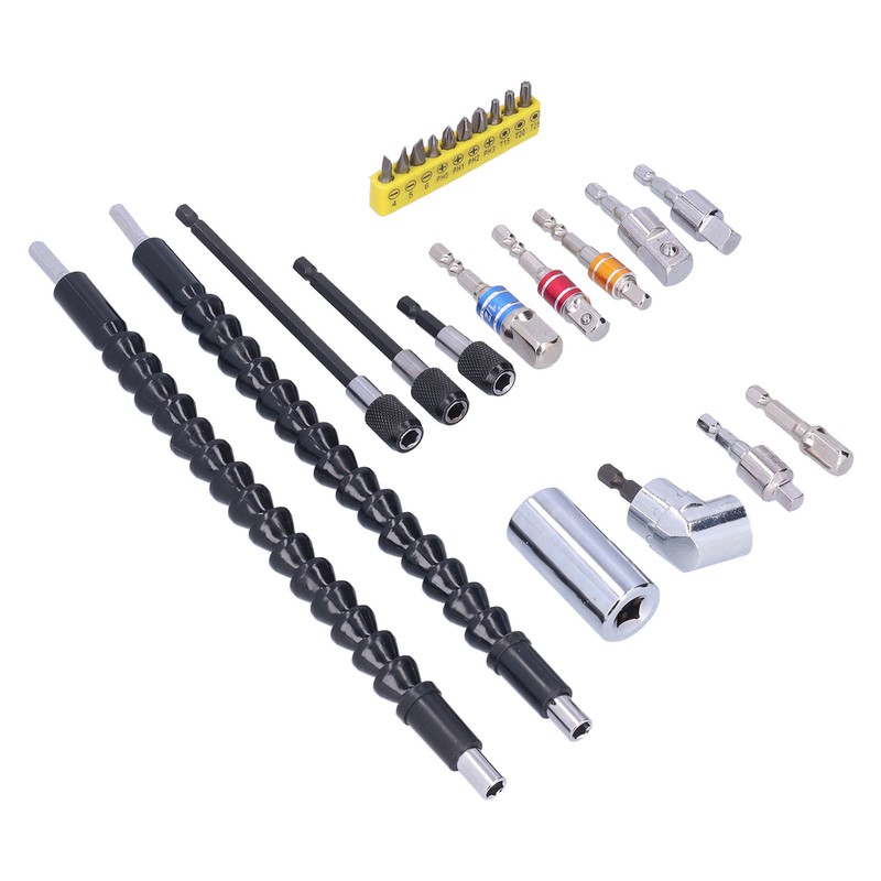 Drill Extension Flexible Stainless Steel Right Angle Bendable Drills Bit