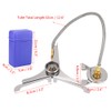 Outdoor Mini Stove Burner Converter Long Cylinder Tank Gas Adapter