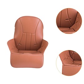 Fenteer Baby Dining Chair Cover Seat Cover Comfortable Waterproof Replacement Cushion Dining Chair Accessory for Kids Girls Boys Baby, Coffee