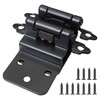 3/8" Inset Kitchen Cabinet Doors Hinges, 4 Pack 2 Pairs