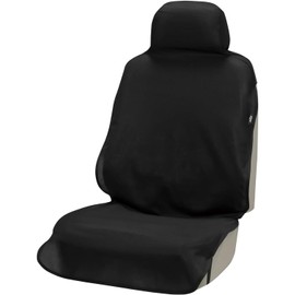 BONFORM Febreze 4123-10BK Anti-Bacterial Seat Cover, Black, Front, One Size, Easy Installation, Odor Resistant, Odor Resistant, Waterproof