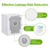 Rowhalf 12 Pack Vacuum Bags for iRobot Roomba, Effective Dust