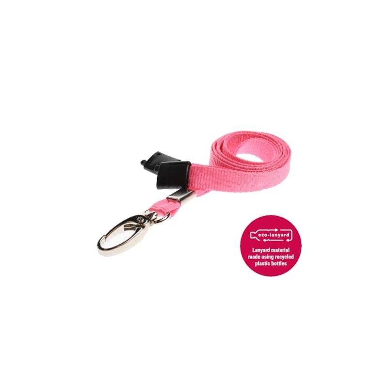 Pink ID Card Holder and Pink Lanyard Neck Strap with