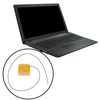 eMagTech - Antena WiFi interna IPEX4 PC compatible con Intel