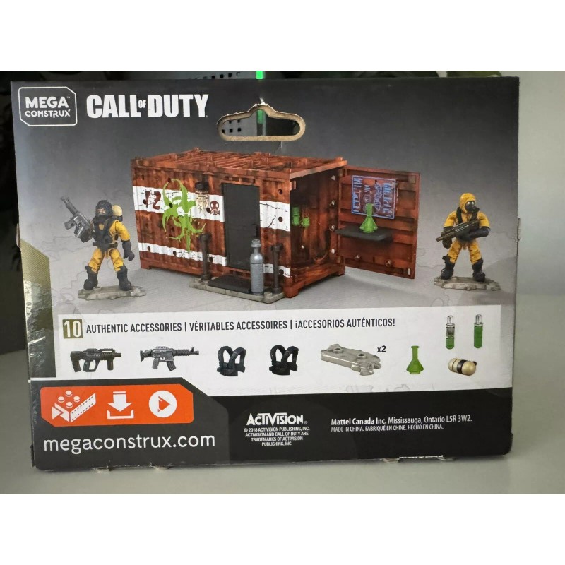 Mega Construx Call of Duty Hazmat Lab Armory FVG03 Collector