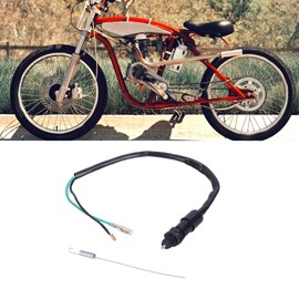 Motorcycle Rear Stop Light Switch Brake Light Switch With Spring Stop Light Switch Stainless Steel PVC For Classic Super Pit Dirt Quad