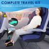 Airplane Foot Rest - Portable and Adjustable Foot Hammock, Non-Slip