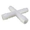 NORMA KS-06 Cross Hose Fitting, Polyacetal Resin, 0.2 inches (6