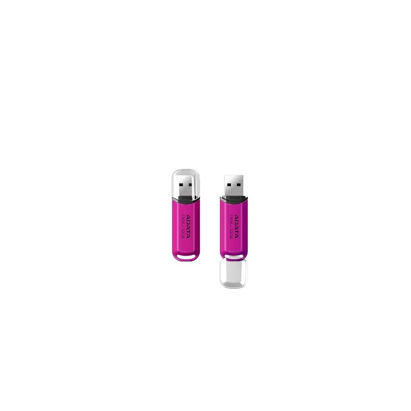 ADATA Memoria USB 32GB C906 2.0 Flash Drive Rosa AC906-32G-RPP
