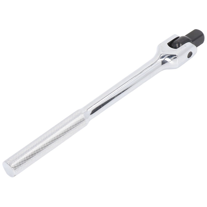 Breaker Bar 10in Chrome Vanadium Steel 1/2in Drive 180 Degree