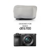 MegaGear Neoprene Camera Case for Sony Alpha a6700 (16-50 mm)