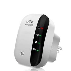 WiFi Extender 2.4GHz Repeater WiFi Booster 300Mbps Mini Extender AP/Repeater Mode,Home Wireless Signal Booster,Universal Comply with 802.11n/g/b with Ethernet Port & WPS Function,Quick Setup