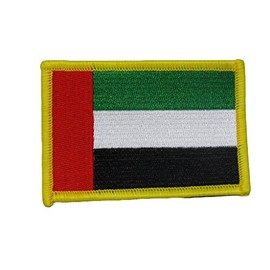 United Arab Emirates UAB Country Flag Iron On Patch