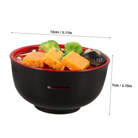 CIYODO Realistic Fake Noodle Model Decorative Food Prop for Photography House Accessories Japanese Ramen Style and Safe Material for Creative DIY Projects