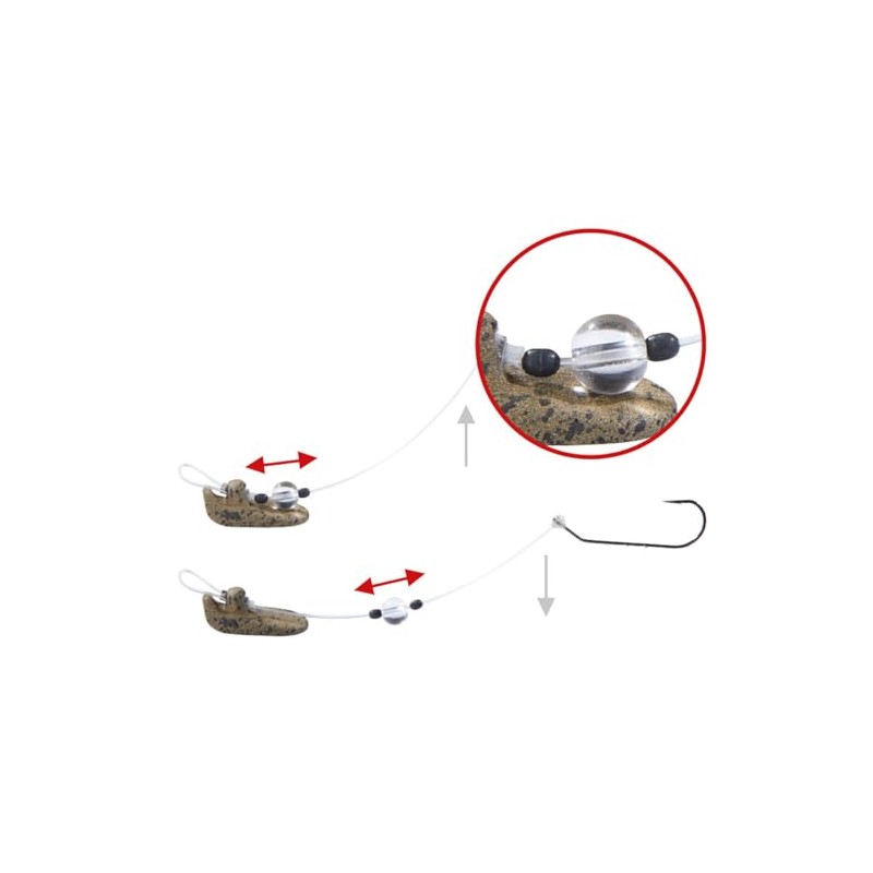 Balzer Shirasu Street Walleye Perch Walker System 1/0 (10g)