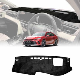 X-CAR Dash Mat for Toyota Camry 2018-2025 with Heads Up Display Microfiber Non-Slip Pad Cover Interior Accessories