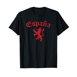 Espana Spain Lion Symbol Spanish Spaniard Pride T-Shirt