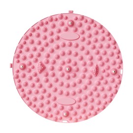 perfeclan Foot Massager Mat Acupressure Mat for Long Sitting Workers Ergonomic Massage Pad Reflexology Pad for Gym Fitness Home Bedroom, Pink