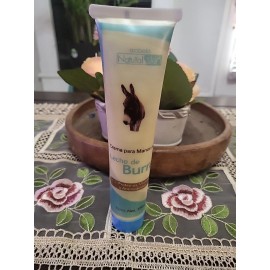 ARABELA  Crema para manos con LECHE DE BURRA PROTEINAS,VITA