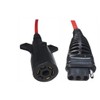 MaxxHaul 70086 7-Way Round to 4-Way Flat Trailer Plug Adaptor