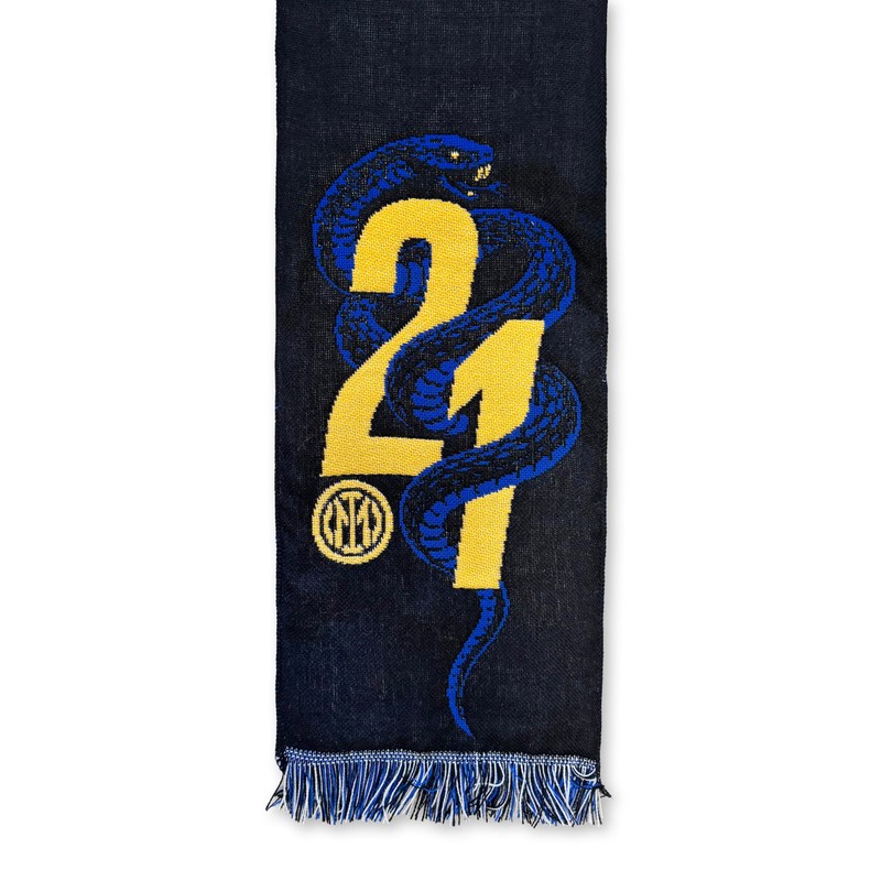 Inter - Sciarpa Jaquard Campioni d'Italia 2025/26, Sciarpa Ufficiale