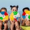 Grupo Carnavallia 3 Pelotas Playera Inflable Colores Alberca Pool Party