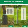 UQM 48 Inch Tree Trunk Protector, 12 Pcs Metal Tree